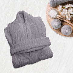 HOUSSE Premium Waffle Bathrobe | Highly Absorbent & Soft Comfort Robe