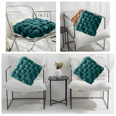 HOUSSE Chunky Knit Cushion | Soft Plush Woven Throw Pillow for Sofa & Bed