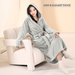 HOUSSE Premium Waffle Bathrobe | Highly Absorbent & Soft Comfort Robe
