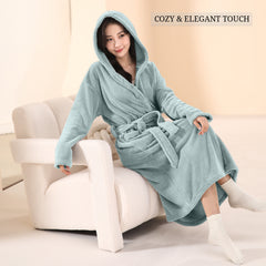 HOUSSE Premium Waffle Bathrobe | Highly Absorbent & Soft Comfort Robe