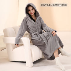 HOUSSE Premium Waffle Bathrobe | Highly Absorbent & Soft Comfort Robe