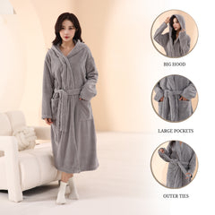HOUSSE Premium Waffle Bathrobe | Highly Absorbent & Soft Comfort Robe