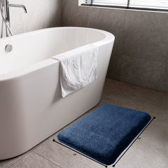 HOUSSE Anti Skid Ultra Absorbent Fluffy High Pile Plush Bathmat