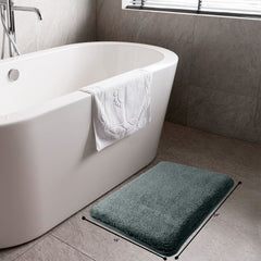 HOUSSE Anti Skid Ultra Absorbent Fluffy High Pile Plush Bathmat