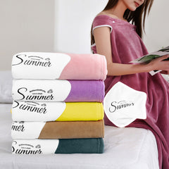 HOUSSE Wearable Spa Bath Towel for Women | Soft, Cozy Wrap with Snap Closure | 110 x 140 cms