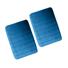 HOUSSE Minimalist Solid Color Bath Mat with Extra Cushioning