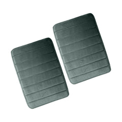 HOUSSE Minimalist Solid Color Bath Mat with Extra Cushioning