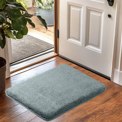 HOUSSE Anti Skid Ultra Absorbent Fluffy High Pile Plush Bathmat