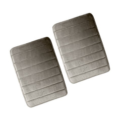 HOUSSE Minimalist Solid Color Bath Mat with Extra Cushioning