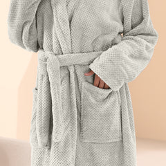 HOUSSE Premium Waffle Bathrobe | Highly Absorbent & Soft Comfort Robe