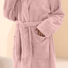 HOUSSE Premium Waffle Bathrobe | Highly Absorbent & Soft Comfort Robe