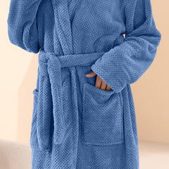 HOUSSE Premium Waffle Bathrobe | Highly Absorbent & Soft Comfort Robe