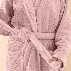 HOUSSE Premium Waffle Bathrobe | Highly Absorbent & Soft Comfort Robe