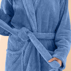 HOUSSE Premium Waffle Bathrobe | Highly Absorbent & Soft Comfort Robe