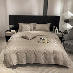 HOUSSE 500 TC Italian Jacquard | Premium Bedding Set | Comfort Modern Designs & Breathable Fabric | Paris Crossroads