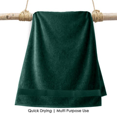 HOUSSE Alvora Cotton Bath Towels |Large Size (75 cms x 150 cms) - Quick Absorption &Faster Drying Bath Towel | 450 GSM | Cotton Towel for Men/Women | Urban Comfort