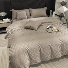 HOUSSE 500 TC Italian Jacquard | Premium Bedding Set | Comfort Modern Designs & Breathable Fabric | Paris Crossroads