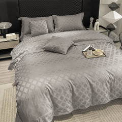 HOUSSE 500 TC Italian Jacquard | Premium Bedding Set | Comfort Modern Designs & Breathable Fabric | Paris Crossroads