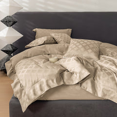 HOUSSE 500 TC Italian Jacquard | Premium Bedding Set | Comfort Modern Designs & Breathable Fabric | Paris Crossroads