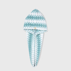 HOUSSE Microfiber Iris Head Wrap Ideal for Women |Soft Touch |Lint Free | Fast Dry Towels| Travel-Friendly | 360 GSM
