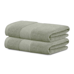 HOUSSE Alvora Cotton Bath Towels |Large Size (75 cms x 150 cms) - Quick Absorption &Faster Drying Bath Towel | 450 GSM | Cotton Towel for Men/Women | Urban Comfort