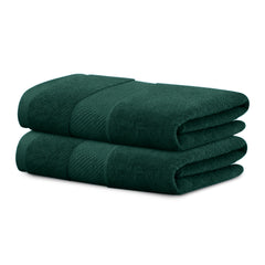 HOUSSE Alvora Cotton Bath Towels |Large Size (75 cms x 150 cms) - Quick Absorption &Faster Drying Bath Towel | 450 GSM | Cotton Towel for Men/Women | Urban Comfort