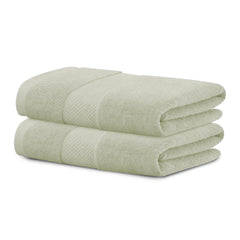 HOUSSE Alvora Cotton Bath Towels |Large Size (75 cms x 150 cms) - Quick Absorption &Faster Drying Bath Towel | 450 GSM | Cotton Towel for Men/Women | Urban Comfort