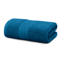 HOUSSE Alvora Cotton Bath Towels |Large Size (75 cms x 150 cms) - Quick Absorption &Faster Drying Bath Towel | 450 GSM | Cotton Towel for Men/Women | Urban Comfort