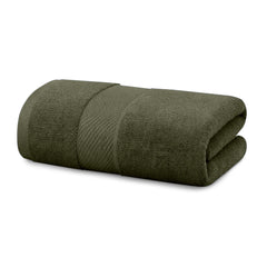 HOUSSE Alvora Cotton Bath Towels |Large Size (75 cms x 150 cms) - Quick Absorption &Faster Drying Bath Towel | 450 GSM | Cotton Towel for Men/Women | Urban Comfort