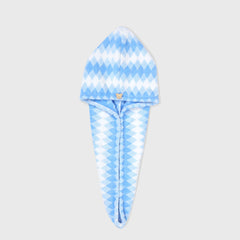 HOUSSE Microfiber Iris Head Wrap Ideal for Women |Soft Touch |Lint Free | Fast Dry Towels| Travel-Friendly | 360 GSM