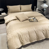 HOUSSE 500 TC Italian Jacquard | Premium Bedding Set | Comfort Modern Designs & Breathable Fabric | Rome Rectangle
