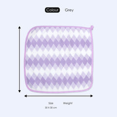 HOUSSE Microfiber Iris Face Towels Ideal for Women & Men |Soft Touch |Lint Free | Fast Dry Towels| Travel-Friendly | Best Use for Gym, Yoga, Spa, Pool, Hotels, Beach 360 GSM (30x30)