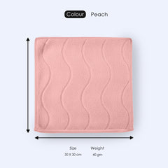 HOUSSE Microfiber Face Towel – Super Soft & Quick-Drying Coral Fleece, 30 x 30 cm