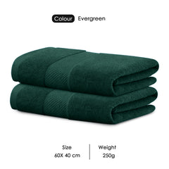 HOUSSE Alvora Cotton Bath Towels |Large Size (75 cms x 150 cms) - Quick Absorption &Faster Drying Bath Towel | 450 GSM | Cotton Towel for Men/Women | Urban Comfort
