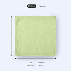 HOUSSE Microfiber Face Towel – Super Soft & Quick-Drying Coral Fleece, 30 x 30 cm