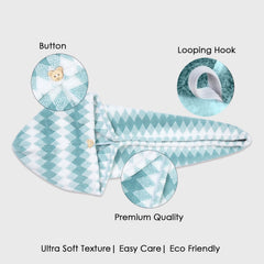 HOUSSE Microfiber Iris Head Wrap Ideal for Women |Soft Touch |Lint Free | Fast Dry Towels| Travel-Friendly | 360 GSM