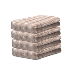 HOUSSE Microfiber Eden Hand Towels Ideal for Women & Men |Soft Touch |Lint Free | Fast Dry Towels| Travel-Friendly | Best Use for Gym, Yoga, Spa, Pool, Hotels, Beach 360 GSM (Combo, 40x60)