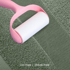 HOUSSE Alvora Cotton Bath Towels |Large Size (75 cms x 150 cms) - Quick Absorption &Faster Drying Bath Towel | 450 GSM | Cotton Towel for Men/Women | Urban Comfort