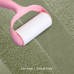HOUSSE Alvora Cotton Bath Towels |Large Size (75 cms x 150 cms) - Quick Absorption &Faster Drying Bath Towel | 450 GSM | Cotton Towel for Men/Women | Urban Comfort