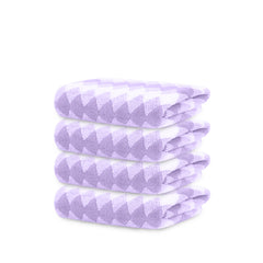 HOUSSE Microfiber Iris Face Towels Ideal for Women & Men |Soft Touch |Lint Free | Fast Dry Towels| Travel-Friendly | Best Use for Gym, Yoga, Spa, Pool, Hotels, Beach 360 GSM (30x30)