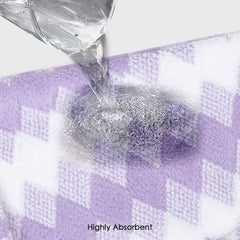 HOUSSE Microfiber Iris Head Wrap Ideal for Women |Soft Touch |Lint Free | Fast Dry Towels| Travel-Friendly | 360 GSM