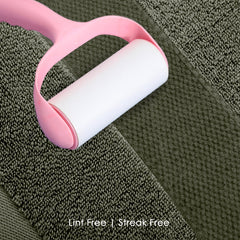 HOUSSE Alvora Cotton Bath Towels |Large Size (75 cms x 150 cms) - Quick Absorption &Faster Drying Bath Towel | 450 GSM | Cotton Towel for Men/Women | Urban Comfort