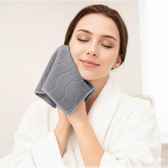 HOUSSE Microfiber Face Towel – Super Soft & Quick-Drying Coral Fleece, 30 x 30 cm