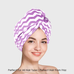 Twix Microfiber Head Wrap Towel – Ultra Soft, Quick Dry & Highly Absorbent