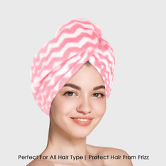 Twix Microfiber Head Wrap Towel – Ultra Soft, Quick Dry & Highly Absorbent