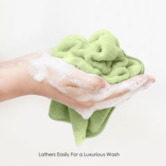 HOUSSE Microfiber Face Towel – Super Soft & Quick-Drying Coral Fleece, 30 x 30 cm