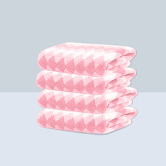 HOUSSE Microfiber Iris Face Towels Ideal for Women & Men |Soft Touch |Lint Free | Fast Dry Towels| Travel-Friendly | Best Use for Gym, Yoga, Spa, Pool, Hotels, Beach 360 GSM (30x30)