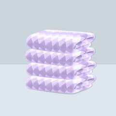 HOUSSE Microfiber Iris Face Towels Ideal for Women & Men |Soft Touch |Lint Free | Fast Dry Towels| Travel-Friendly | Best Use for Gym, Yoga, Spa, Pool, Hotels, Beach 360 GSM (30x30)