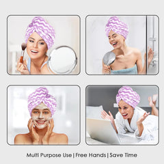 Twix Microfiber Head Wrap Towel – Ultra Soft, Quick Dry & Highly Absorbent