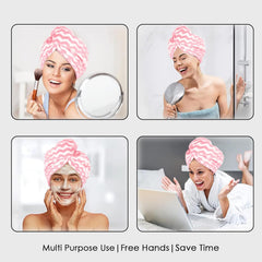 Twix Microfiber Head Wrap Towel – Ultra Soft, Quick Dry & Highly Absorbent